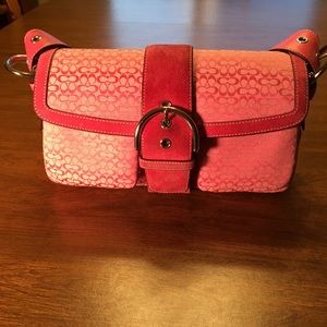 Pink Coach Bag